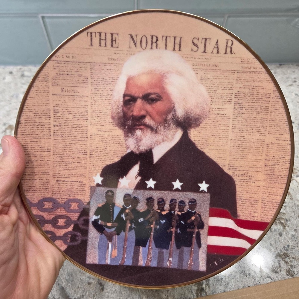Frederick Douglass The Proud Heritage Collection Plate 5047